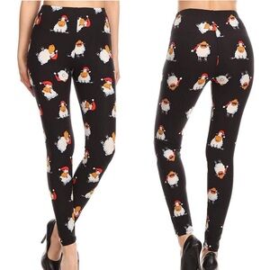 CHRISTMAS 🎄HOLIDAY LEGGINGS - Xmas SHEEP  *NWT*